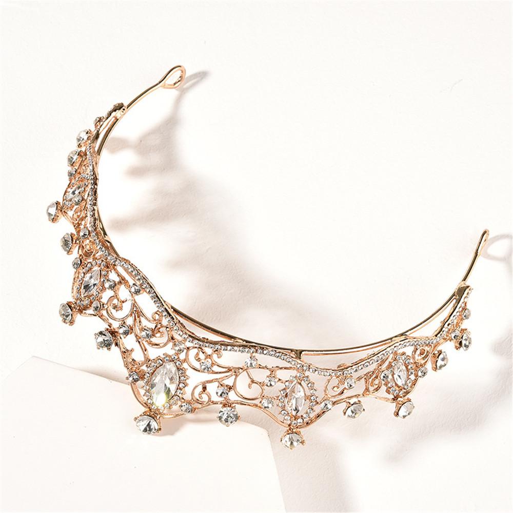 Vương Miện Cô Dâu Phong Cách Baroque Thời Trang