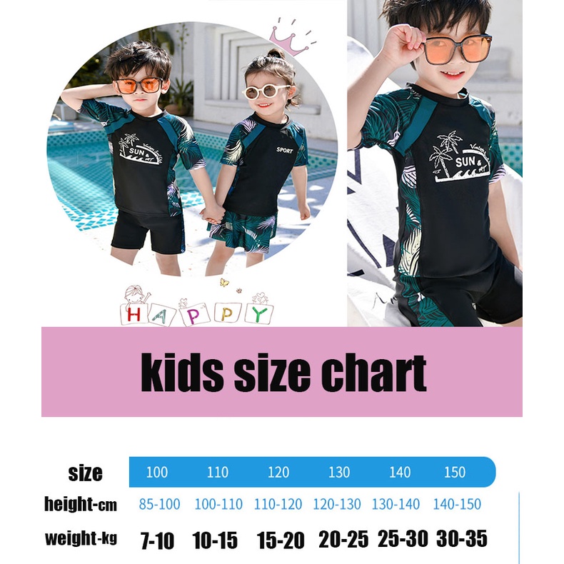 Bộ Đồ Bơi Tay Dài Thời Trang Đi Biển Cho Nam Và Nữ áo tắm cho cha mẹ và con cái