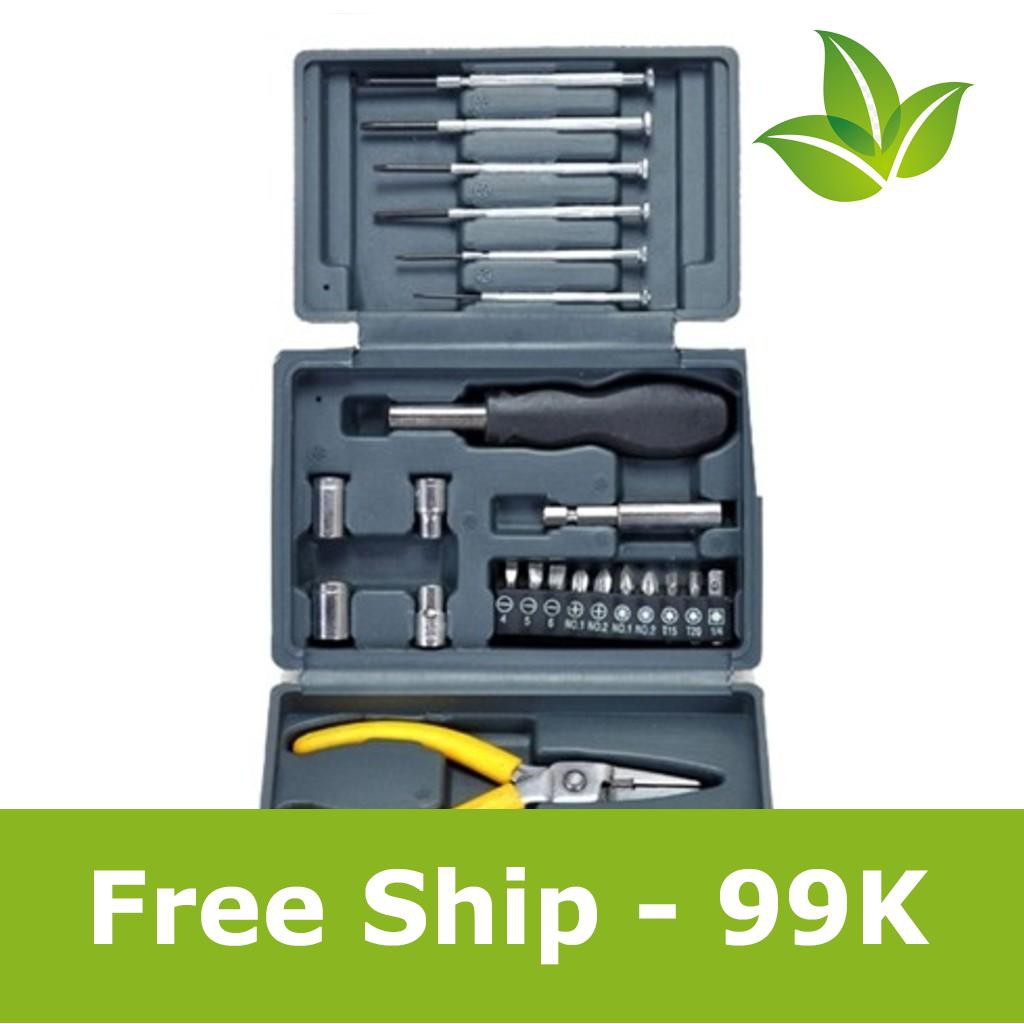 Bộ dụng cụ sửa chữa 24 món hỗ trợ ship