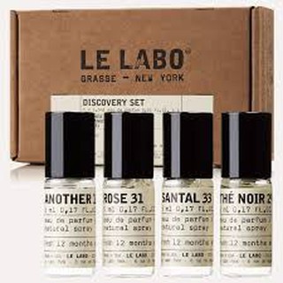 set nước hoa lela bo 20ml - auth