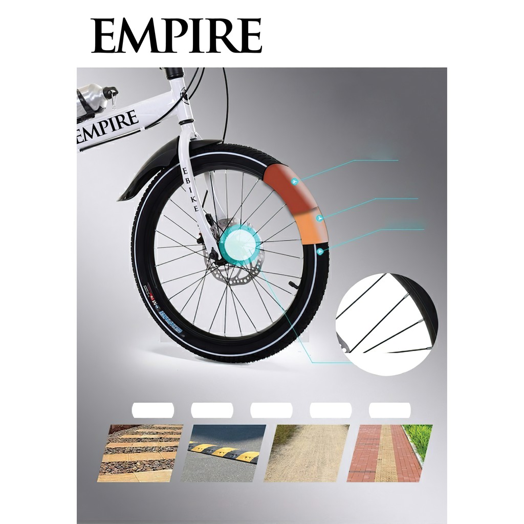 Xe đạp gấp Empire E-1000 hết hàng