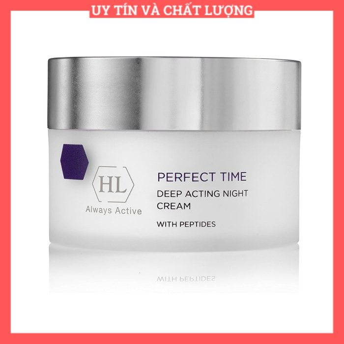 45 - Kem dưỡng phục hồi căng bóng Perfect time Deep Acting Night Cream with peptide HL