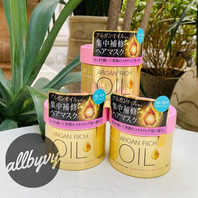 Allbyvy| Kem ủ tóc Lucido-L Argan Rich Oil Hair