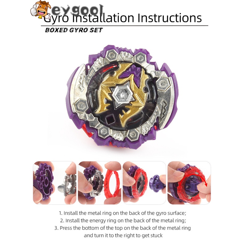 Set Con Quay Đồ Chơi Beyblade BURST B-125 01: Dead Hades 11 Turn Zephyr 'B-184 LR