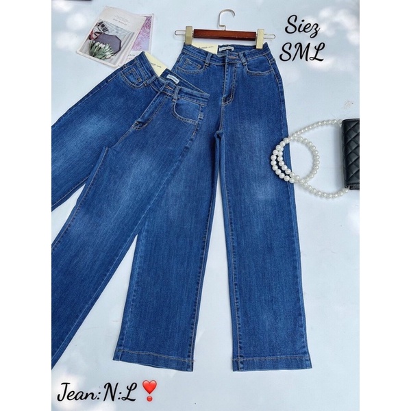 QUẦN JEANS ỐNG SUÔNG