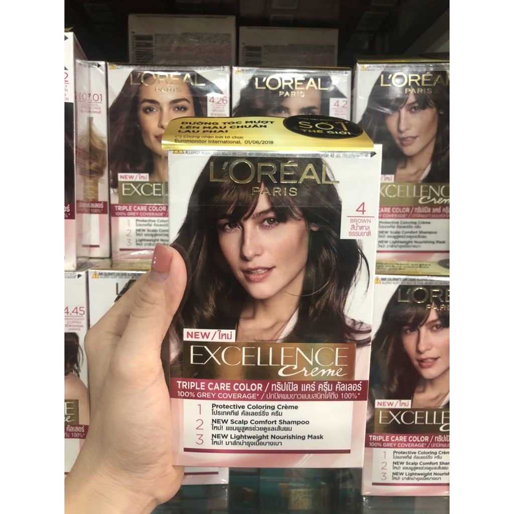 Thuốc nhuộm tóc loreal ( đủ màu)