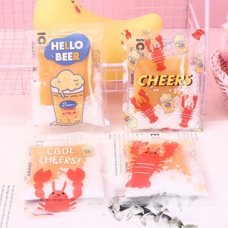 Combo 4 túi đấm giảm nhiệt làm mát mùa hè Knock knock music ice pack