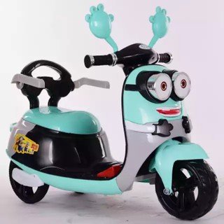 Xe máy điện cho bé hình Minion
