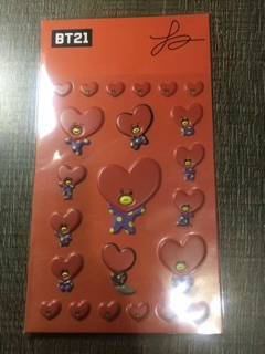 Sticker nổi 3D BT21