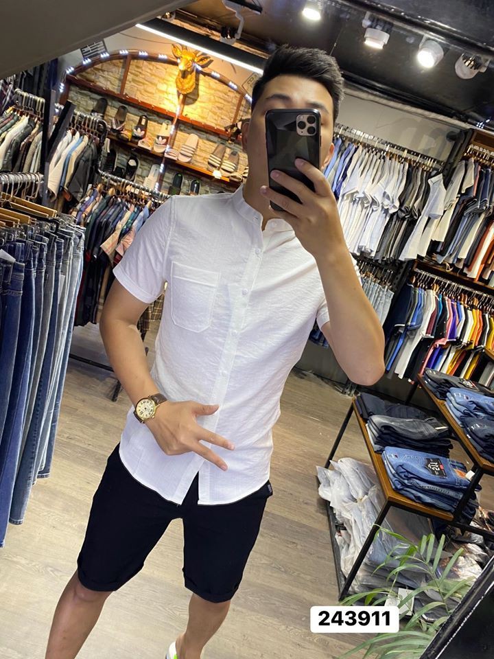 [Mã BULI122 giảm ngay 20K cho đơn hàng từ 300K] SƠ MI NGẮN TAY ĐŨI 8809 CHỐNG NHĂN, HÀNG QUẢNG CHÂU CAO CẤP