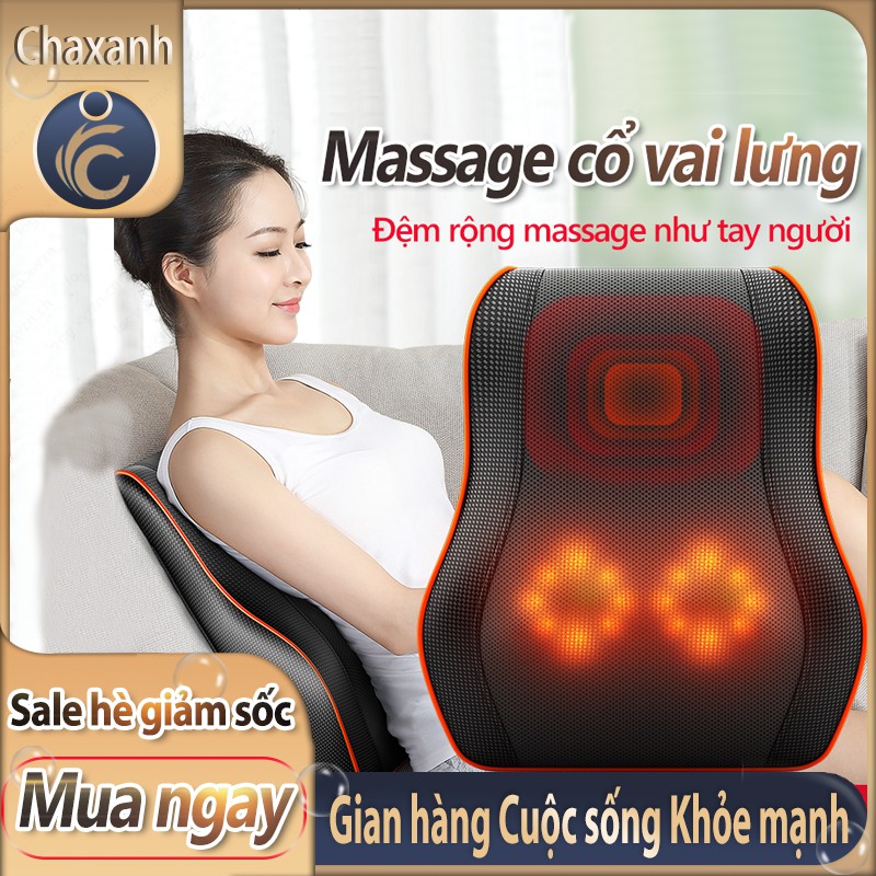 AM509C - Gối massage vai gáy toàn thân đa năng cao cấp，Máy massage vai gáy BENBO
