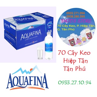  Thùng 28 chai nước tinh khiết AQUAFINA 500ml   Nước Suối Aquafina 500ml  28 chai     Lốc 6 chai Aquafina 500ml 