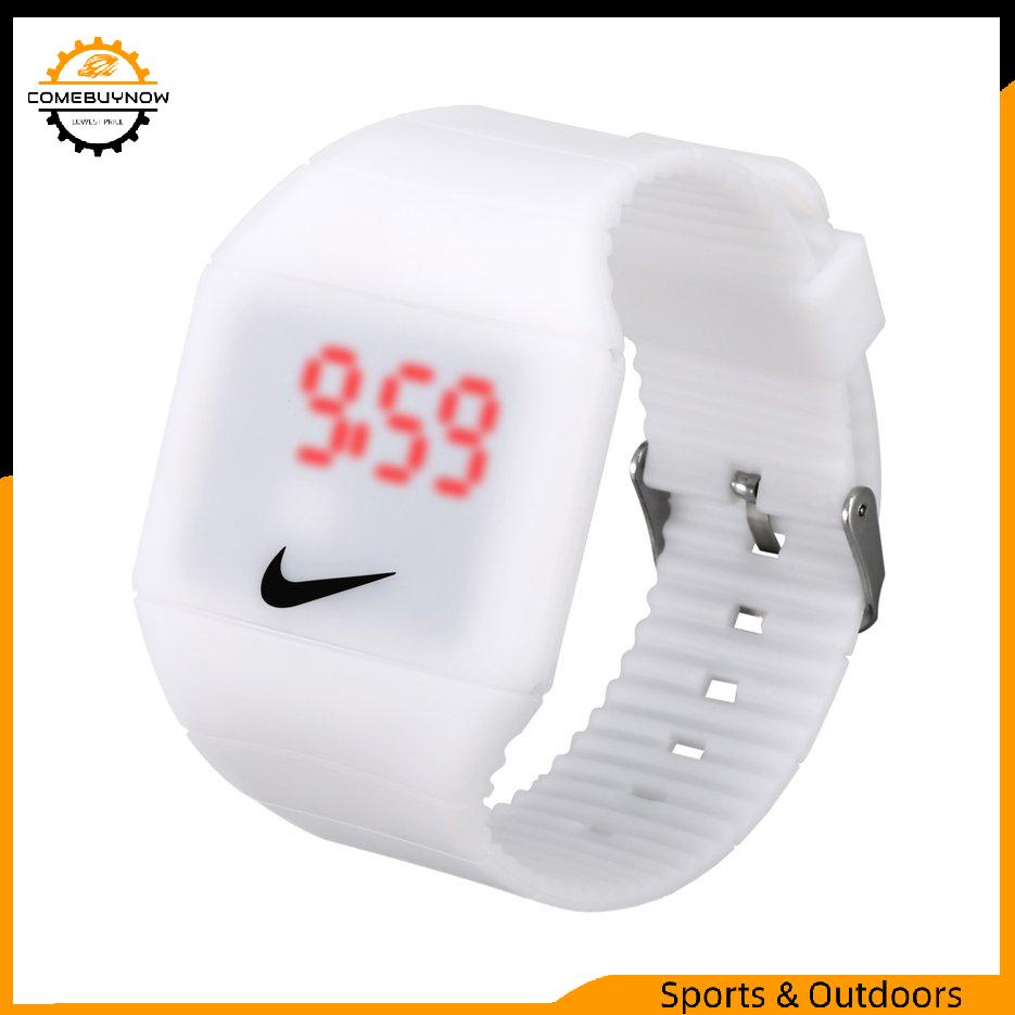 Led Digital Watch Square Screen Electronic Watch Students Leisure Sport Watch