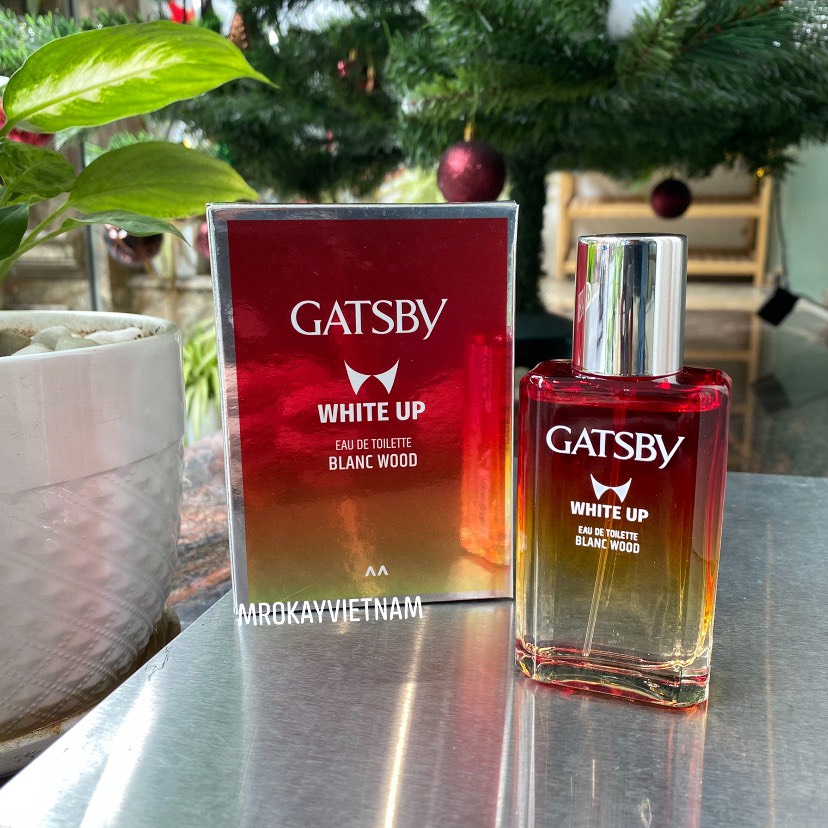 Nước hoa xịt unisex nam nữ Gatsby White Up 50ml lưu hương 6 giờ đa dạng mùi thơm dễ mang theo
