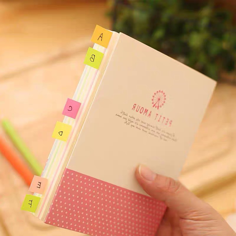 Giấy đánh dấu, note trang 5 màu #4