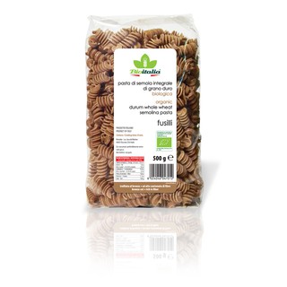 Nui xoắn nguyên cám hữu cơ Bioitalia 500g
