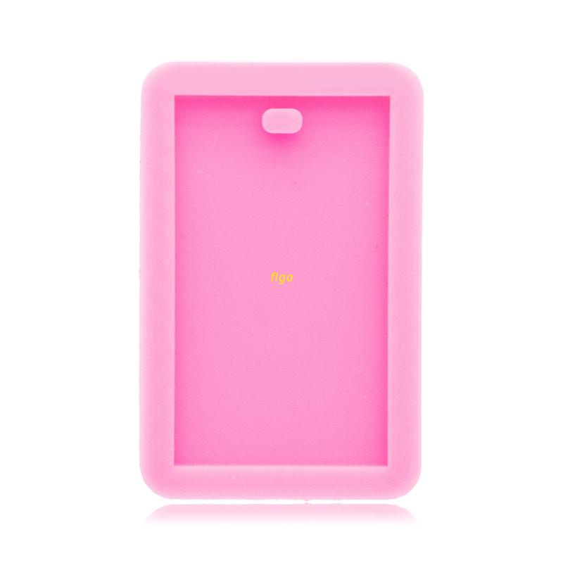 Khuôn Silicone Làm Móc Khóa DIY Hình Chữ Nhật