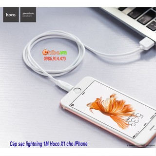 Dây cáp sạc lightning 1M Hoco X1 cho IPhone