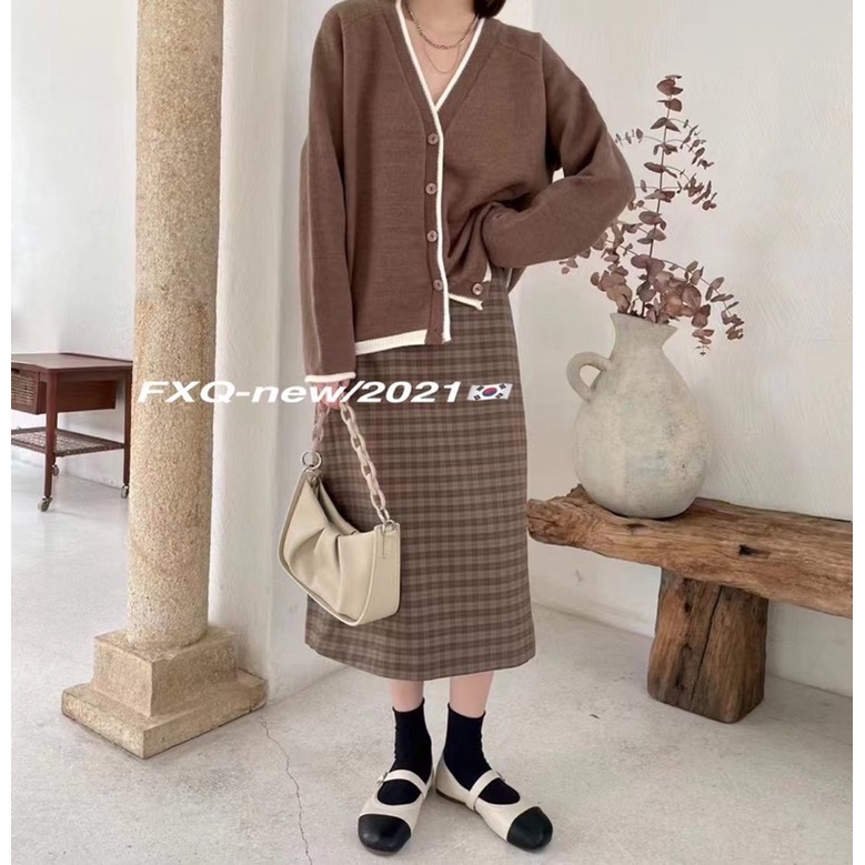 ÁO KHOÁC LEN CARDIGAN KIỂU VINTAGE