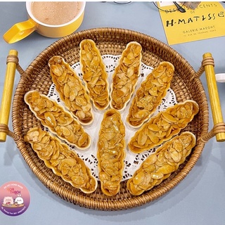 Kẹo thuyền mix hạt cùng trái cây khô, kẹo thuyền hạnh nhân ăn vặt handmade 300 - 1000g/túi - bếp bánh hoa thạch