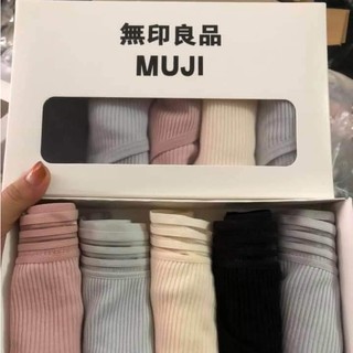 👄hộp 5 quần cotton tăm tre kháng khuẩn