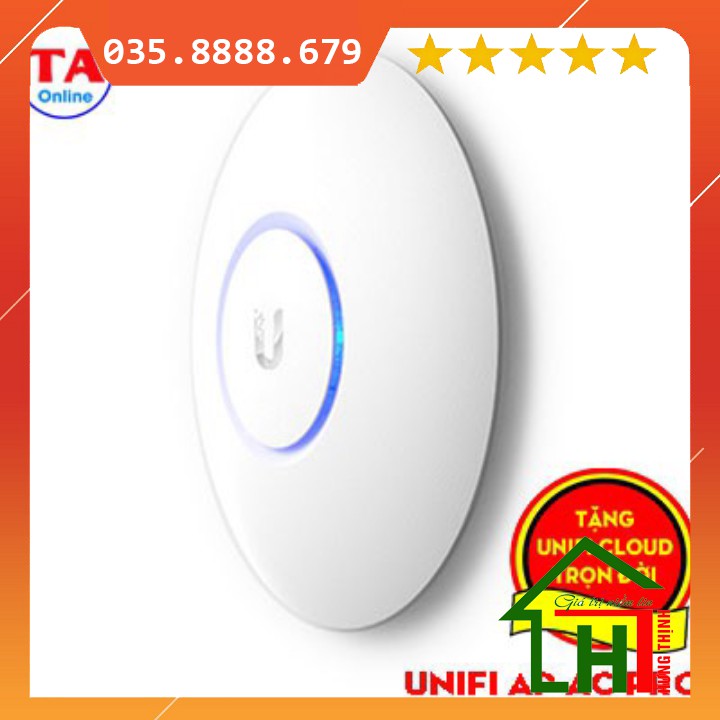 [Free ship từ 150k ] Bộ phát Wifi UniFi AP AC PRO - Hàng USA/Hỗ trợ chuẩn AC - Tốc độ 1750Mb - Lan 1Gb. Hưng Thịnh compu