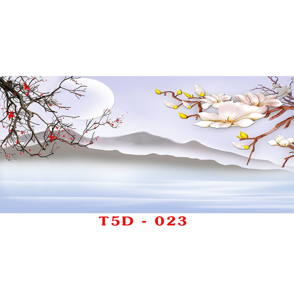 Tranh 3D bể cá mã T5D-023 kt (60,80,90,100,1m2,1m5,1m6)