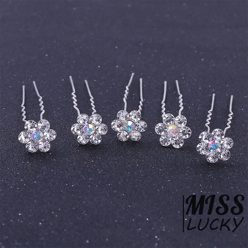 Kẹp tóc hình hoa hồng kiểu dáng thời trang phong cách Hàn Quốc cho nữ