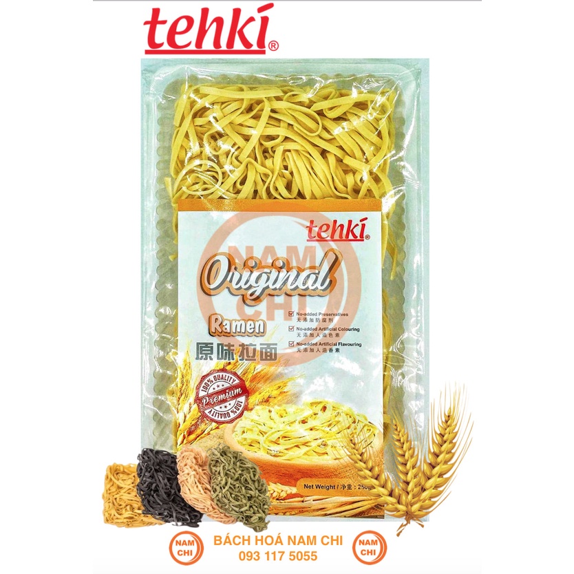 [RAMEN] Mì Ramen Original Tehki Malaysia 250g Ăn Chay Ăn Kiêng Giảm Cân