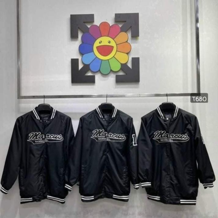 Áo khoác bomber nam nữ dù form rộng cao cấp, áo khoác nỉ nhung tăm cardigan họa tiết tweed đẹp phối gió màu đen K2
