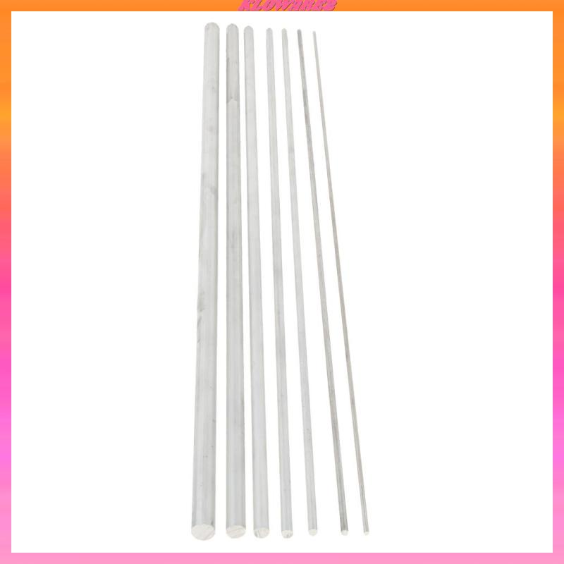 Thanh Trục Tròn Dài Bằng Hợp Kim Nhôm Đường Kính 3mm 1 / 2 6063 Kloware2