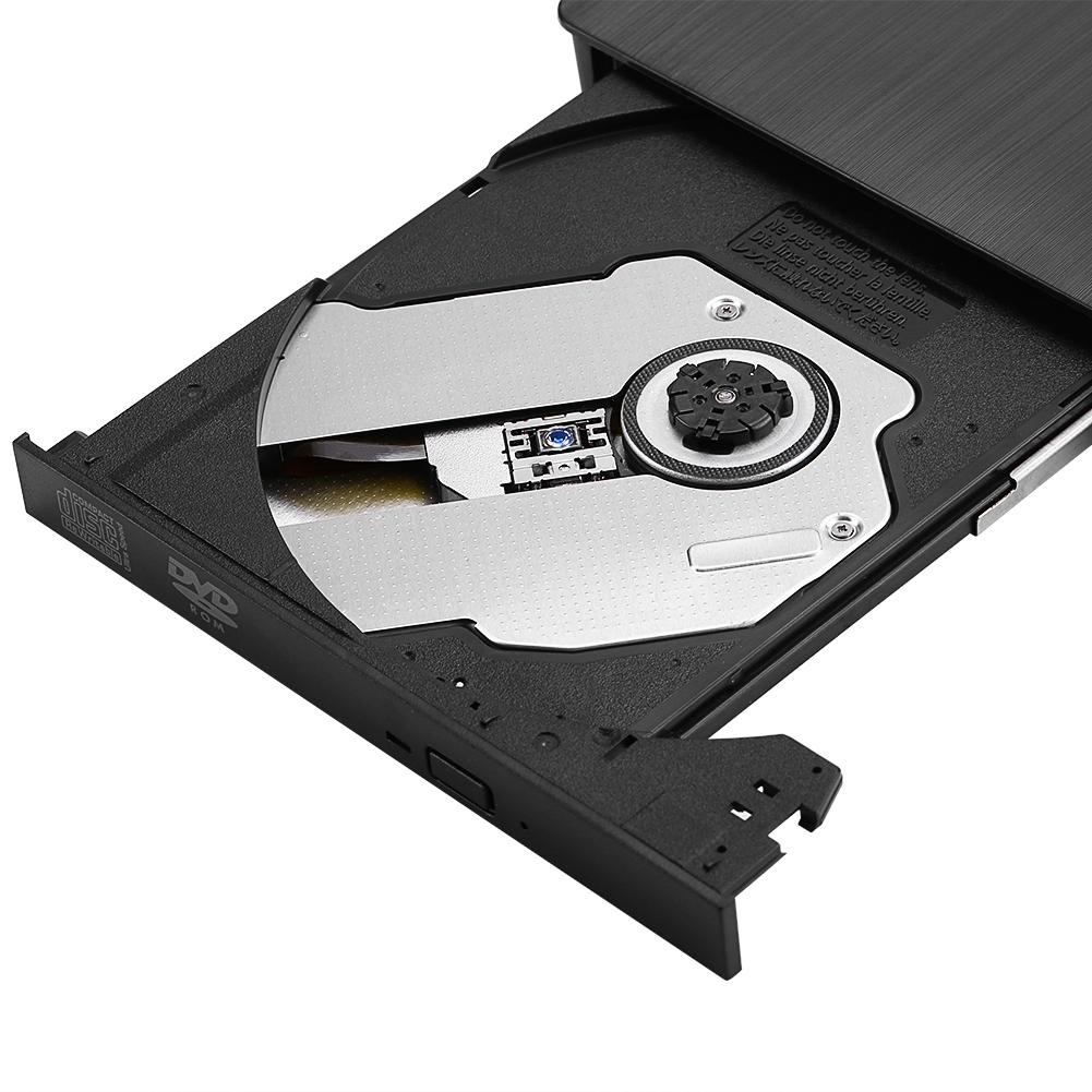 USB 3.0 External DVD/CD Drive Burner Slim Portable Drive