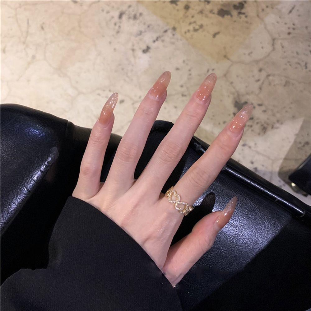 Nhẫn Cưới Phong Cách Hàn Quốc Ngọt Ngào Thanh Lịch Cho Nữ