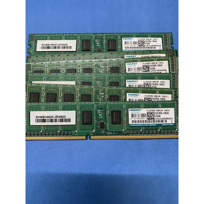 🔥🔥KHông Chính Hãng Hoàn Tiền🔥🔥Ram PC Samsung.HyNix, Indilinx DDR3 4Gb-Buss 1600-Bh 36T