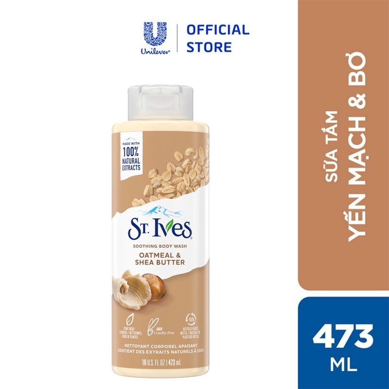 Sữa Tắm St.Ives Tẩy Tế Bào Chết và Dưỡng Da 473ml | BigBuy360 - bigbuy360.vn