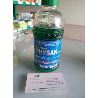 Thuốc sát khuẩn physan 20sl 100ml