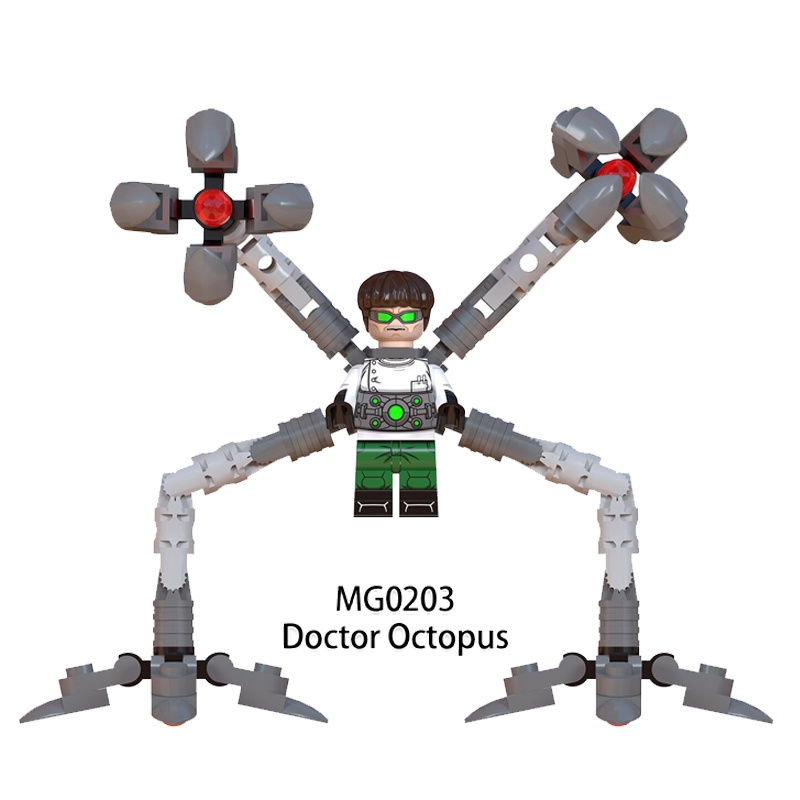 Mô Hình Đồ Chơi Nhân Vật Bạch Tuộc/Người Nhện/Người Nhện Độc Đáo Cho Bé