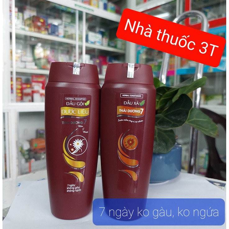 [Dầu gội Thái Dương] Dầu gội Dược liệu Thái Dương, hết rụng tóc, sạch gàu, suôn mượt.