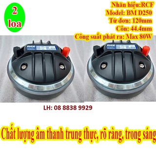 Loa treble kèn rcf 450 coil dẹt cao cấp nhập khẩu - giá 2 loa