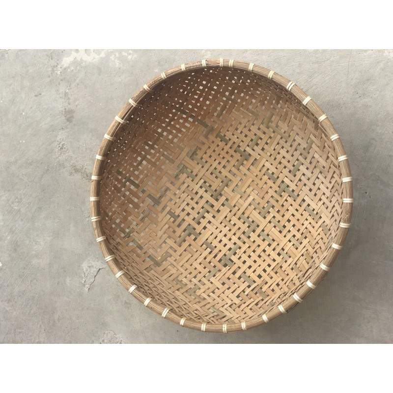 rổ mây tre đan đường kính 50cm