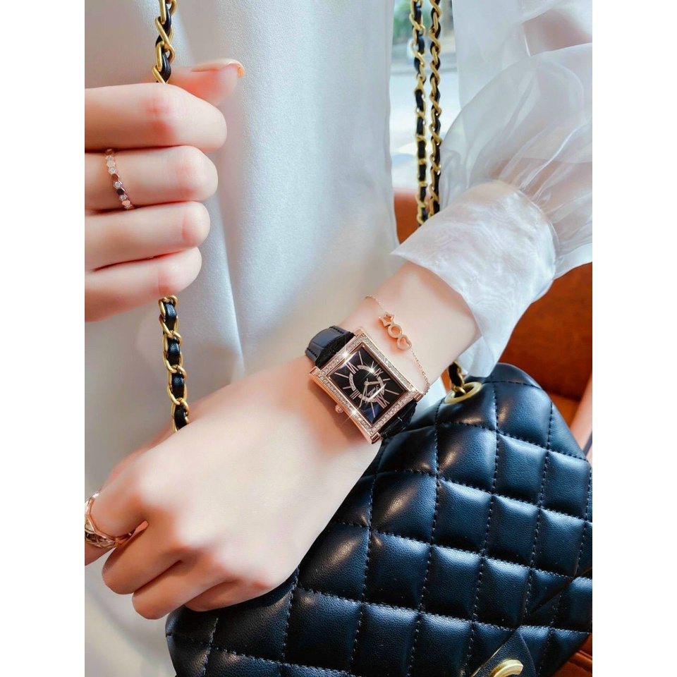 Đồng hồ nữ Scottie cao cấp - dây silicone