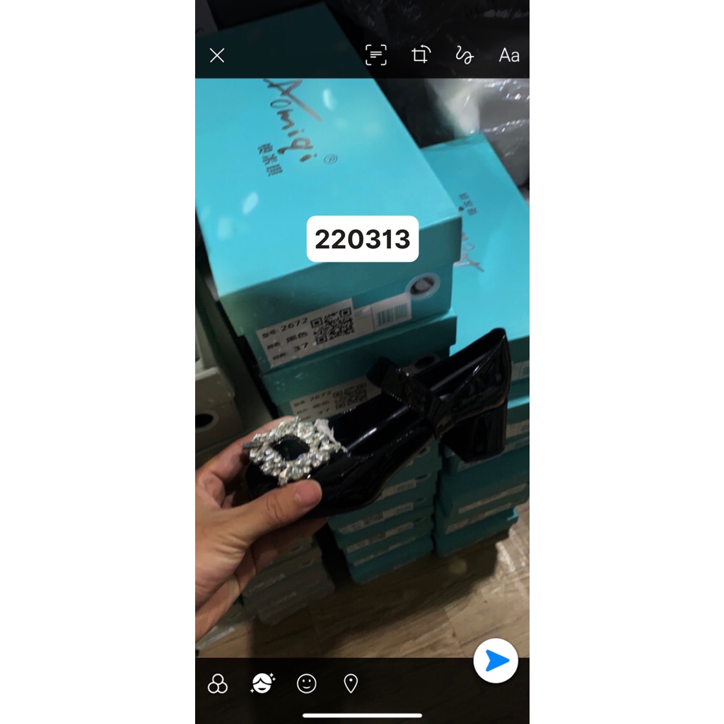 BEESHOES - GIÀY BÚP BÊ NỮ MŨI TRÒN - GIÀY BÚP BÊ NỮ MŨI TRÒN CAO 5P SẴN MÀU ĐEN - KEM 220313