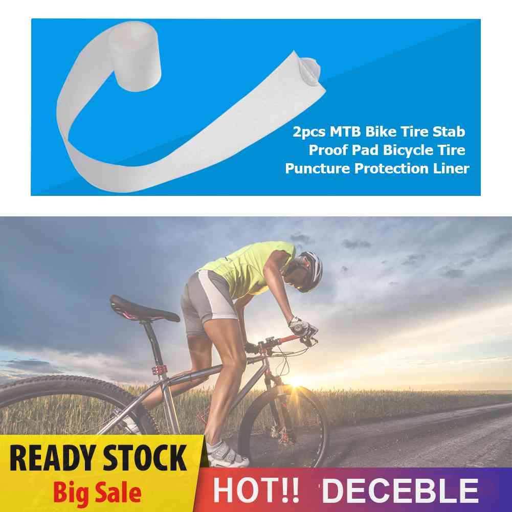 Set 2 Miếng Lót Bảo Vệ Lốp Xe Đạp MTB Chống Thủng Tiện Lợi