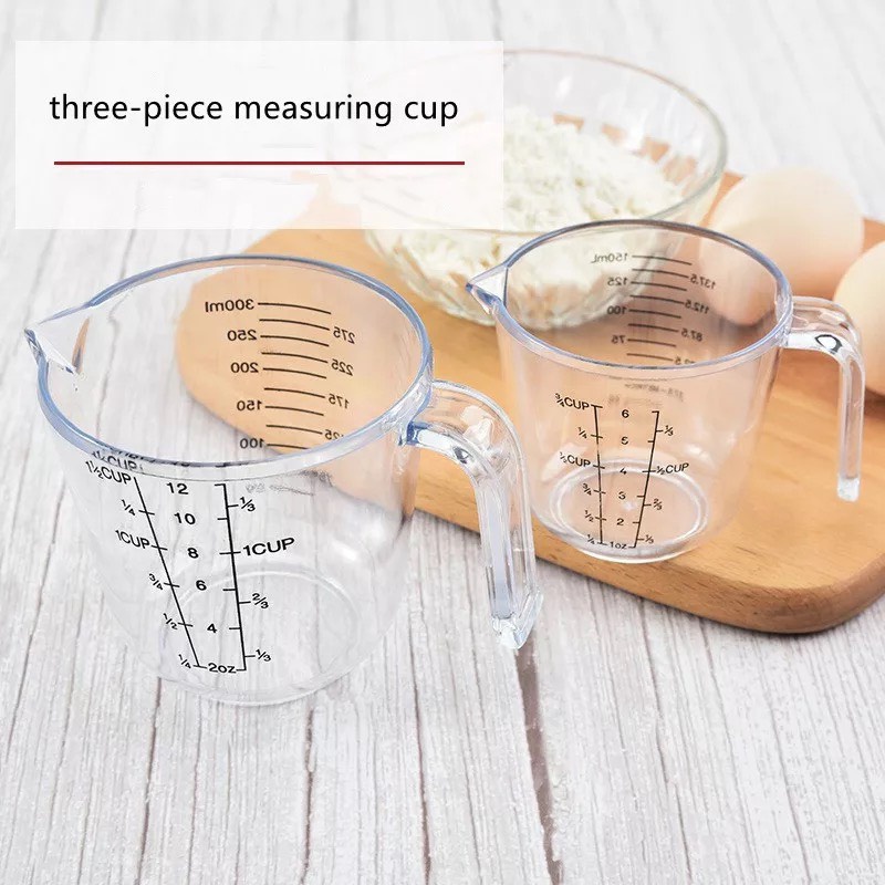 CA, LY ĐONG CHIA VẠCH ĐỊNH LƯỢNG 150ML VÀ 300ML