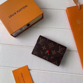 Ví LV Wallet Classic Card Holder Wallets Leather Coin Purse Poch Bag