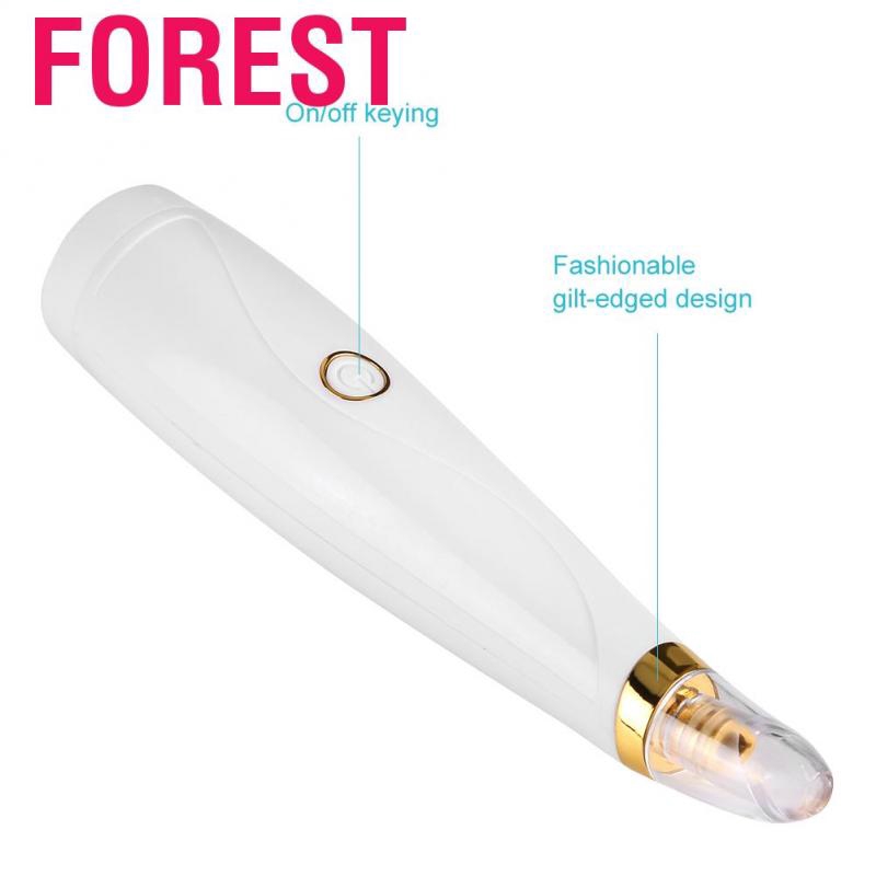 Forest Portable Pore Cleanser Set Electric Remove Blackheads Pimples Skin Beauty Massage Instrument