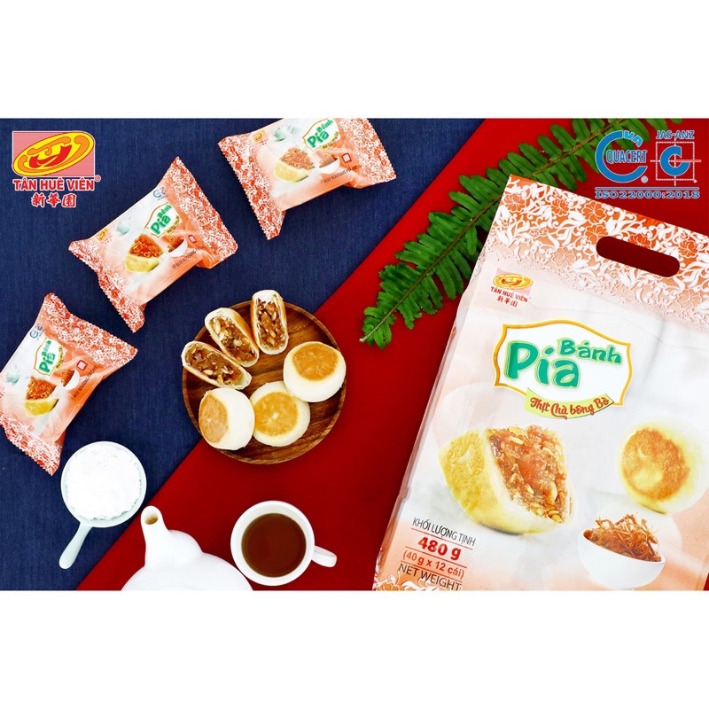 Pía chà bông bò Tân Huê Viên