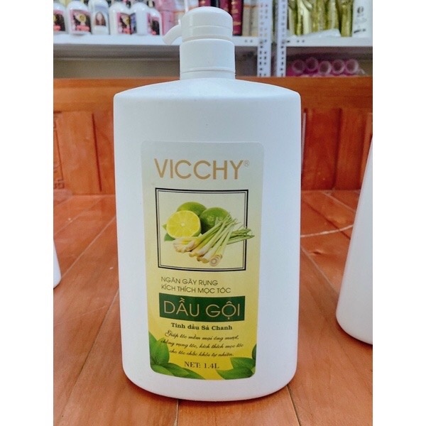 Dầu Gội Vicchy Tinh dầu sả chanh - 1,4l
