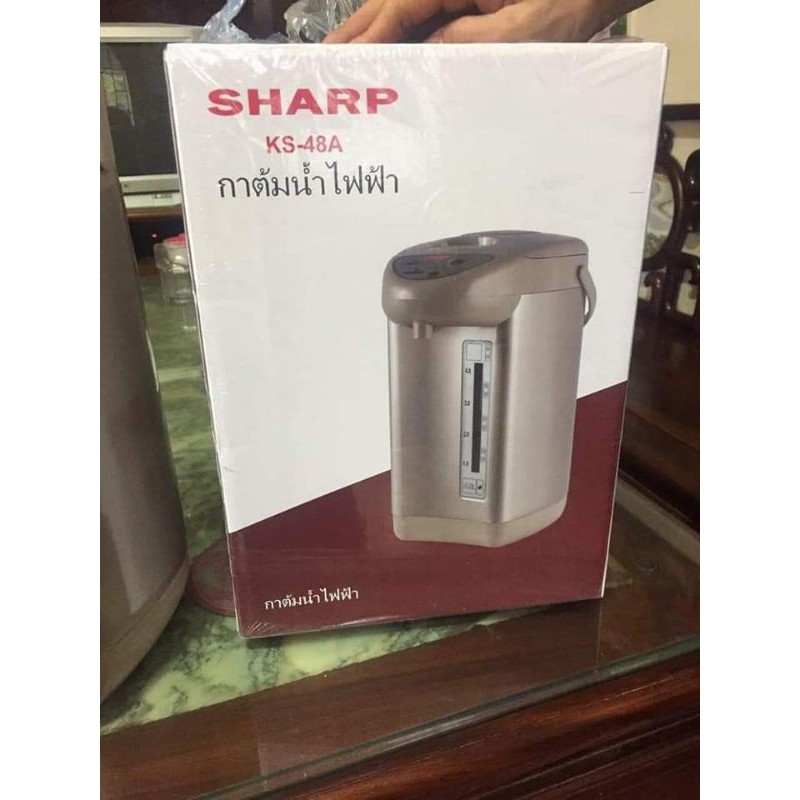 phích sharp 4.8lit tự nấu và tự ngắt qua chế độ dự ấm đến 90 độ lõi được thiết kết bằng inont chống ri cơ chế lấy Nước t | BigBuy360 - bigbuy360.vn