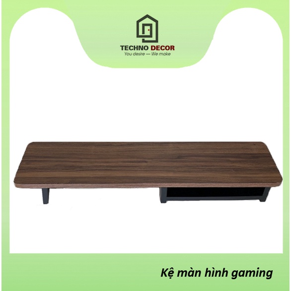 Kệ Kê Màn Hình Máy Tính Hộc Bàn Máy Tính Dễ Dàng Tháo Lắp Decor Bàn Làm Việc TechnoDecor